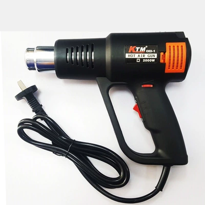 Xe KTM phim công cụ có thể điều chỉnh nhiệt độ súng hơi nóng năng lượng mặt trời phim nướng súng điện làm nóng máy sấy tóc 2000W máy khò nhiệt dán decal