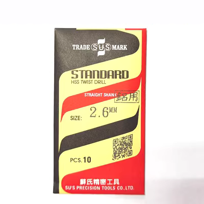 Đầu mũi khoan Sus của Đài Loan Su, tay cầm thẳng, Máy khoan xoắn Su Shi Bit của Máy khoan nhôm Sus, 1-13 măng ranh máy khoan