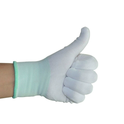 Găng tay bảo hộ lao động cho người lao động làm việc dày nylon sợi bông sợi trắng bảo vệ báo chí chỉ bắn chống trượt miễn phí vận chuyển nhà máy bán hàng trực tiếp găng tay chống nhiệt