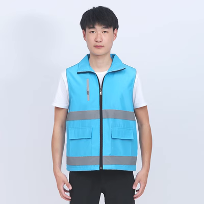 Áo phản quang áo vest quảng cáo hoạt động bảo vệ an toàn quần áo làm việc đội tình nguyện kỹ thuật xây dựng logo tùy chỉnh quần áo lao động đồng phục bảo hộ
