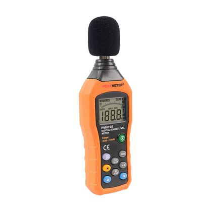 Huayi PM6708 máy đo decibel chuyên nghiệp máy đo tiếng ồn hộ gia đình máy đo tiếng ồn decibel máy đo mức âm thanh máy đo tiếng ồn cách sử dụng máy đo tiếng ồn