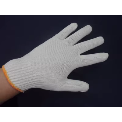 Găng tay sợi bông trắng mịn dành cho nam và nữ, bán trực tiếp đồ bảo hộ lao động và lao động chống mài mòn, găng tay bảo hộ dày găng tay hàn găng tay bảo hộ 3m