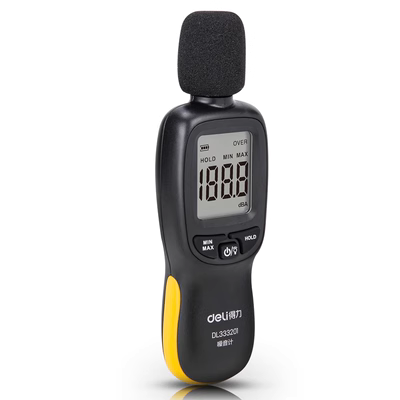 Công cụ hiệu quả máy đo tiếng ồn kỹ thuật số có độ chính xác cao máy đo môi trường công trường xây dựng hộ gia đình máy đo decibel DL333201 2 máy đo độ ồn testo 815 đơn vị đo độ ồn