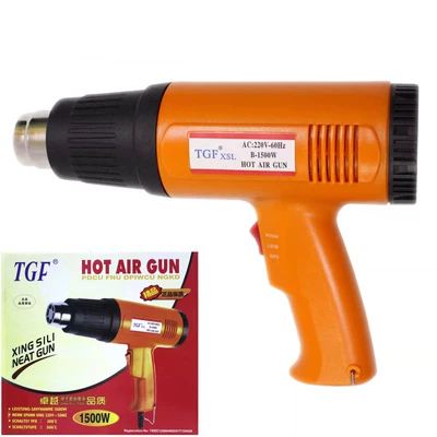 Miễn phí vận chuyển Xingsili TGF02 có thể điều chỉnh nhiệt độ máy sấy tóc nhiệt độ cao công cụ sửa chữa súng bắn hơi nóng bao bì màng co bộ máy khò hàn điện thoại