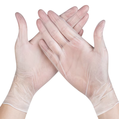 Găng tay dùng một lần nhựa PVC thực phẩm dày đặc biệt bảo vệ nhà bếp rửa chén việc nhà cao su TPE phục vụ mặt nạ tay áo bảo hộ quần áo chống hóa chất