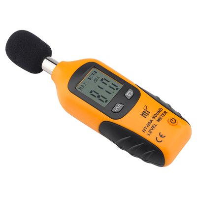 đo độ ồn âm thanh HT-80A Máy đo tiếng ồn decibel phát hiện nhạc cụ tiếng ồn máy đo mức âm thanh hộ gia đình đo khối lượng dụng cụ dụng cụ đo tiếng ồn cách đo tiếng ồn