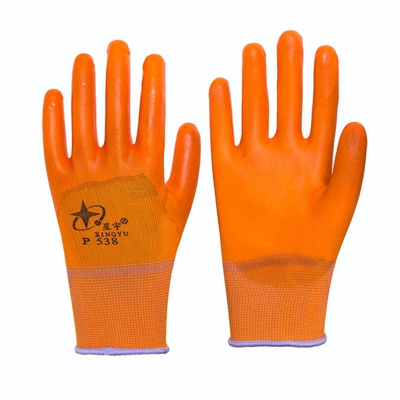 12 đôi găng tay PVC nửa nhúng Xingyu P538 chính hãng, găng tay bảo hộ lao động, chống mài mòn, bền bỉ và chống thấm nước. bao tay chống cắt 3m