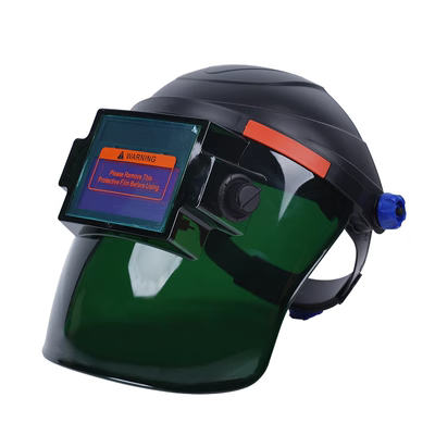 Mặt nạ bảo vệ thợ hàn tự động làm mờ mặt gắn trên đầu hồ quang argon khí bảo vệ hàn kính đặc biệt mũ nhẹ phụ kiện máy hàn mig