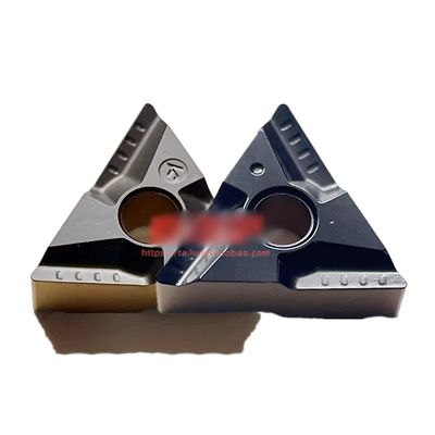 dao khắc chữ cnc Mảnh dao tiện rãnh hình trụ CNC hình tam giác được phủ hai màu TNMG160404R-VF TNMG160408R L-VF dao khắc cnc mũi cnc