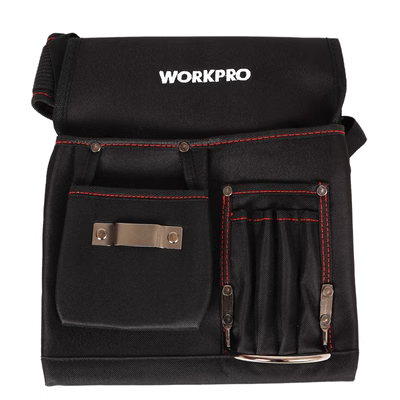 Dụng cụ phần cứng Wankebao túi thắt lưng đa chức năng thợ điện sửa chữa túi treo túi khoan điện túi vải túi miễn phí vận chuyển khoan bê tông pin