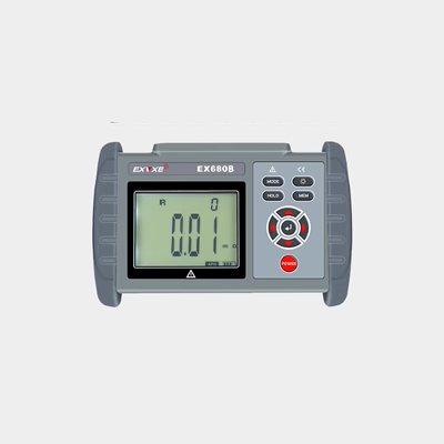 Ili EX680A/B cầm tay DC điện trở thấp máy đo điện trở động cơ microohmmeter ohmmeter