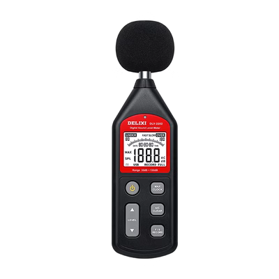 Delixi máy đo tiếng ồn phát hiện âm lượng cụ decibel mét tiếng ồn kiểm tra mức độ âm thanh máy đo hộ gia đình âm thanh dụng cụ đo lường máy đo độ ồn cầm tay cách sử dụng máy đo tiếng ồn