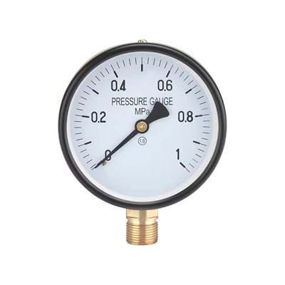 Đồng hồ đo áp suất Y-100 thông thường đồng hồ đo áp suất 0-1.6,2.5,40,60MPA áp suất nước nồi hơi đường kính con trỏ đồng hồ đo áp suất dầu đồng hồ điều chỉnh áp suất khí