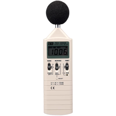 Đài Loan Taishi TES1350A Máy đo tiếng ồn cầm tay có độ chính xác cao phát hiện tiếng ồn Máy đo mức âm thanh decibel mét 1350R máy đo tiếng ồn máy đo độ ồn testo 815