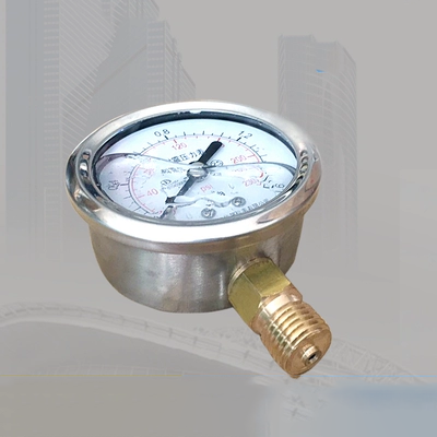 Đồng hồ đo áp suất chống sốc YN60 đồng hồ đo thủy lực áp suất dầu YN-60 0-0.6/1.6/2.5/25/40MPA đồng hồ gas tasco đồng hồ áp suất
