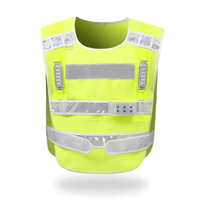quần bảo hộ lao động Áo phản quang LED có đèn flash quần áo an toàn xây dựng phản quang đi đêm quần áo phản quang cảnh báo tốc độ cao do bao ho lao dong quần áo bảo hộ ngành điện