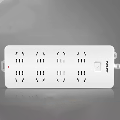 Cửa hàng chính thức hàng đầu của Delixi bảng điều khiển công tắc ổ cắm điều hòa không khí 16a tường một mở 5 lỗ gia dụng 86 loại 5 lỗ màu trắng máy khoan pin