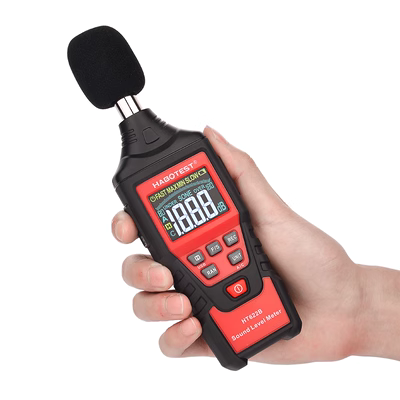 dụng cụ đo tiếng ồn Huabo HT622 Máy đo tiếng ồn có độ chính xác cao Máy dò tiếng ồn âm lượng chuyên nghiệp Máy đo mức âm thanh hộ gia đình Máy kiểm tra tiếng ồn thiết bị đo tiếng ồn cầm tay dụng cụ đo độ ồn