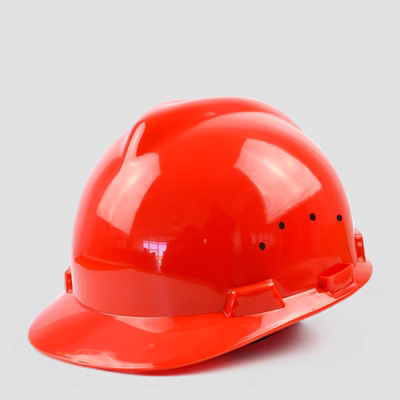 Mũ bảo hiểm an toàn công trường xây dựng tiêu chuẩn quốc gia dày ABS công nhân dự án xây dựng lãnh đạo giám sát chống va đập mũ bảo hiểm in theo yêu cầu mặt nạ phun sơn