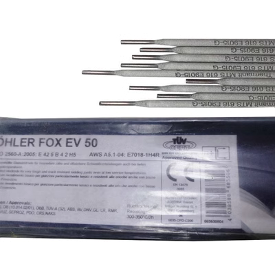 Áo Bohler Fox EV50R Cấu trúc hợp kim Stripe E7018-1H4R Thanh điện hàn hồ quang tay