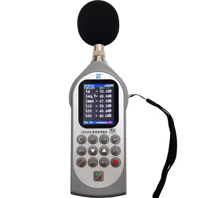 Hàng Châu Aihua đa chức năng đo mức âm thanh AWA5688 tích phân thống kê phân tích quang phổ in máy đo tiếng ồn decibel mét kiểm tra độ ồn