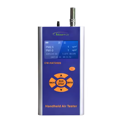 máy đo hạt bụi Máy dò bụi chất lượng không khí Sineway CW-HAT200 Máy đếm hạt bụi PM2.5/0.3/10 Máy đo nồng độ bụi máy đo chỉ số bụi mịn