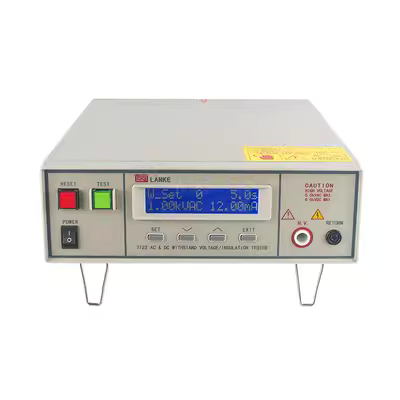 Máy kiểm tra điện áp chịu đựng AC và DC cách điện được điều khiển bằng chương trình LK7122/LK7110 kiểm tra an toàn dòng điện rò rỉ đồng hồ đo điện áp cao